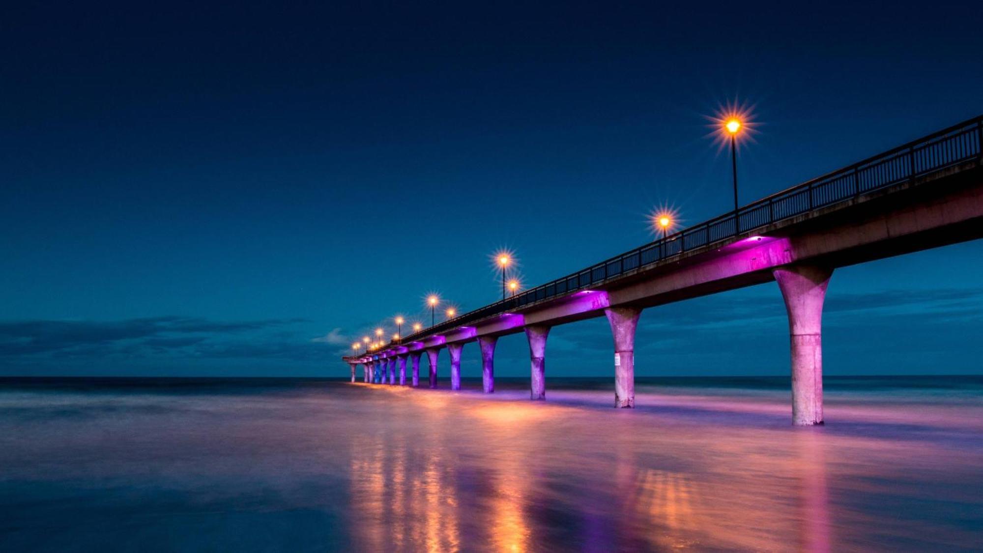 Beachfront Haven Christchurch Buitenkant foto